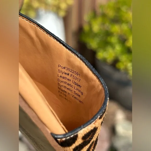 J. Crew —Calf Hair Leopard Print Flats - Picture 8 of 8